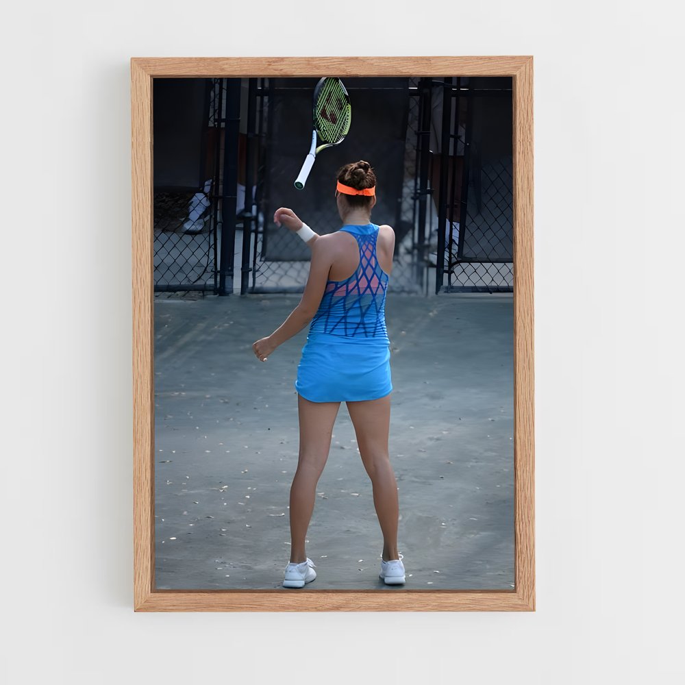 Poster Belinda de bencic – affiche Tennis (vue 4)